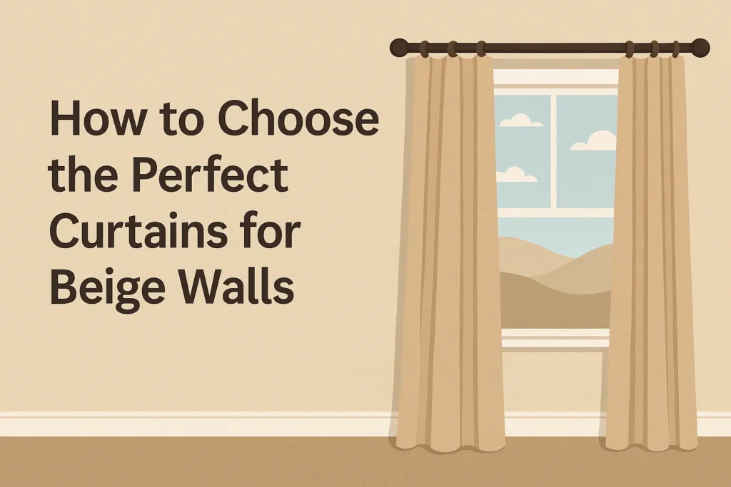 How to Choose the Perfect Curtains for Beige Walls