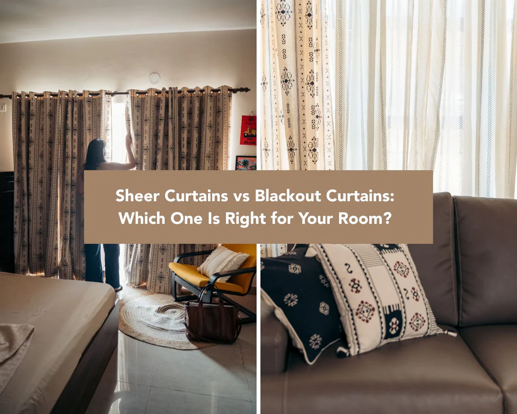 Sheer vs. Blackout Curtains
